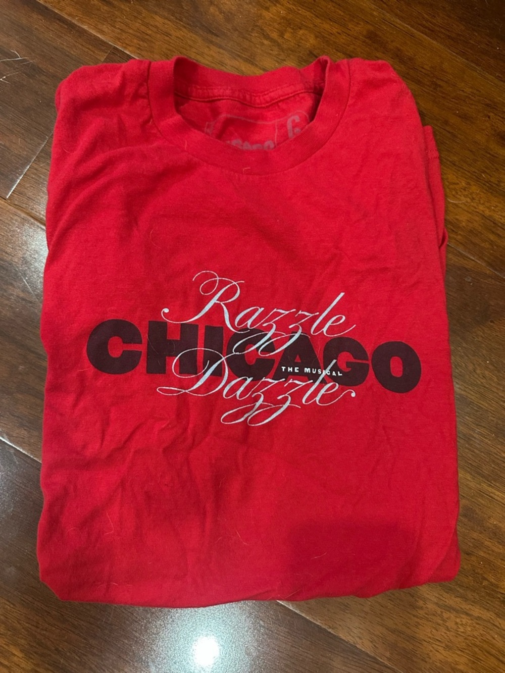 Razzle Dazzle Chicago Red Graphic Tee